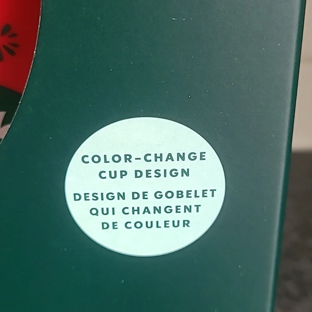 Starbucks Christmas Themed Reusable Color Changing Hot Cups w/Lids - NEW - Picture 2 of 9